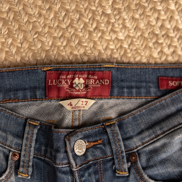 Lucky Brand boot cut jeans size 4/27 - Picture 3 of 4